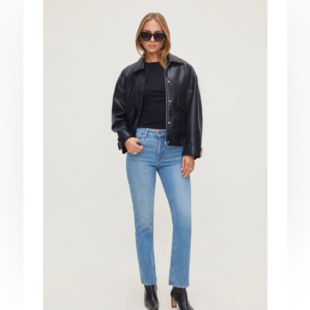 Frenchie High Rise Slim Leg Jeans
